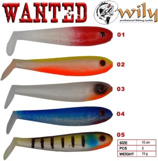 Wily Wanted Silikon Yem 10.5 Cm 15 Gr 5 Li Paket Renk:1