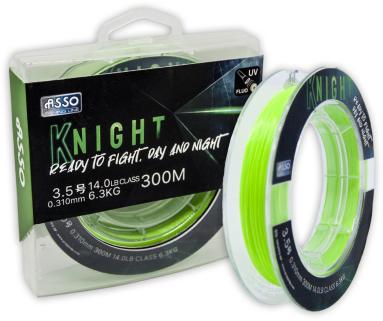 Asso Knight Surf Fc Coated Line 300mt Uv Fluo0.28 Mm