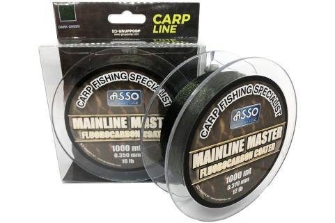 Asso Mainline Master Carp Fc Coated 1.000mt Koyu Yeşil 0,28mm