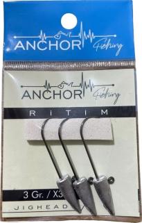 Anchor Ritim Lrf Jighead 3gr 3 Lü Paket