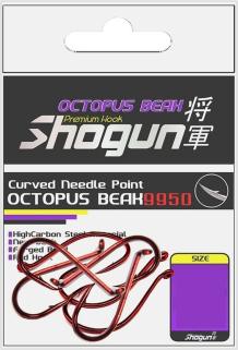 Shogun 9950 Octopus Beak Red Büyük Beden Olta İğnesi No:6/0