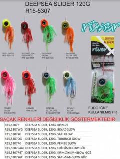 Derin Su Jig Yemi River Deepsea Slider 120gr Renk: 07gy6t