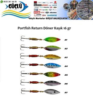 Döner Kaşık Portfish Return 16 Gr Renk: 1