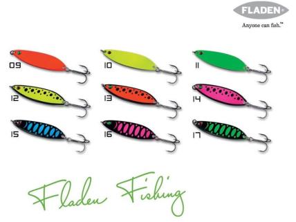 Fladen Fluorescent Flutter Kaşik 8 Cm 21gr Renk:12